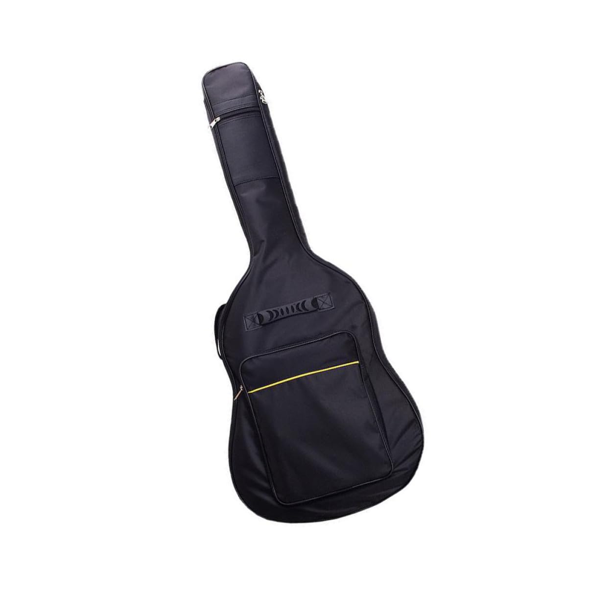 Totority Electric Guitar Case Padded Backpack Carrying Bag for Acoustic and Bass Guitars Practical Design with Comfortable Straps and Handle