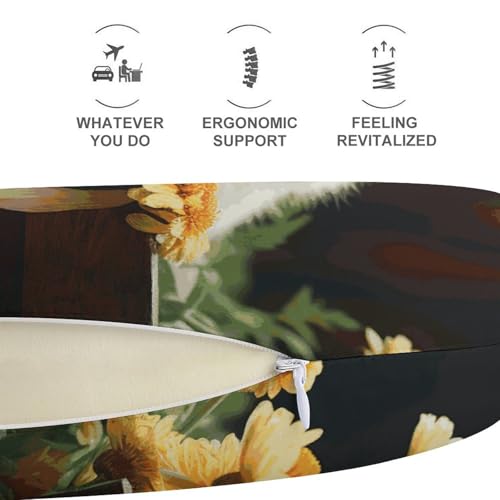 Almohada en U Memory Foam 30 cm x 25 cm miniatura 5