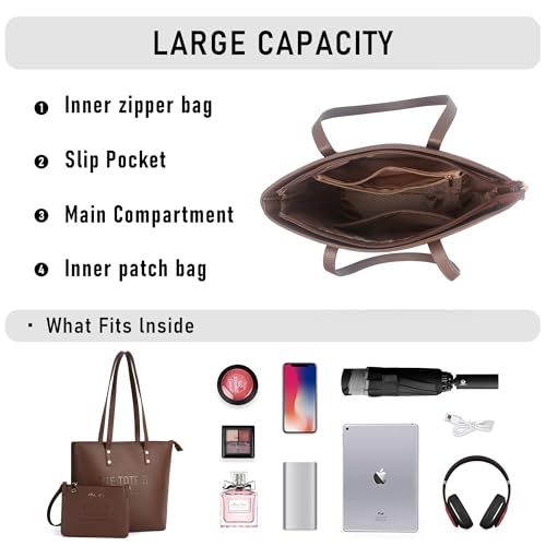 Image of Chinllo Tote Bag for Women, Medium Top Handle Handbags Purse