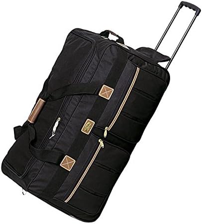 Travel Deluxe 22" Rolling Duffle Bag Suitcase Duffel Luggage