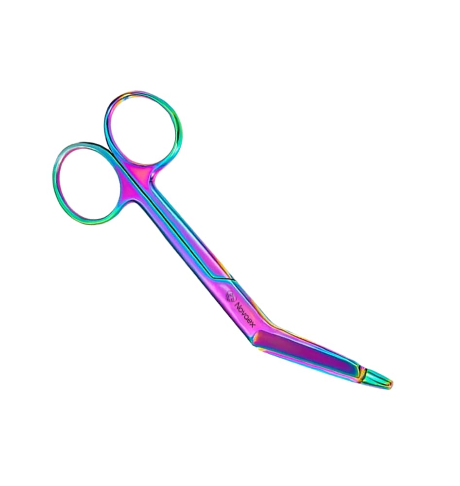 Set de ciseaux d'infirmière "Acrylique" - Ciseaux à bandages - Accessoires infirmiers - Ciseaux de premiers secours - Ciseaux médicaux - Kocher - Cadeau pour infirmière