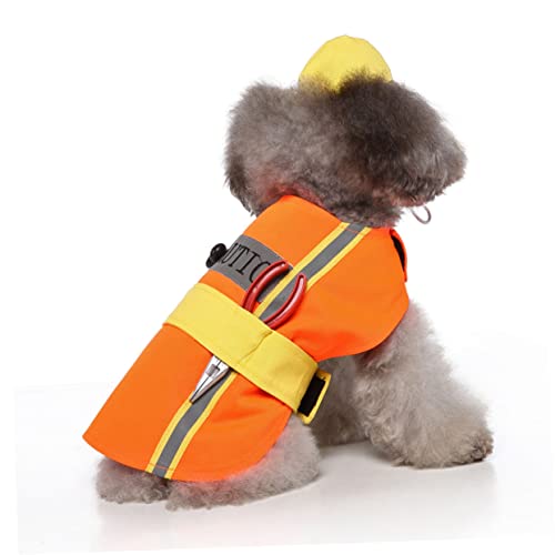 Disfraz para perro talla XL color naranja práctico y cómodo miniatura 7