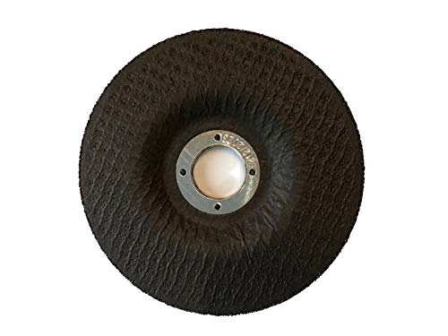 Goodway Schruppscheiben Set 5 Stück │ Ø 115 x 6.0 x 22.2 mm │ Schleifscheiben für Trenn- und Winkelschleifer │ Schleifmopteller für Stahl & NE-Metall
