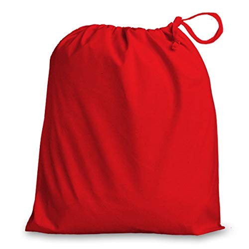 Drawstring Bags 25cm x 35cm RED*