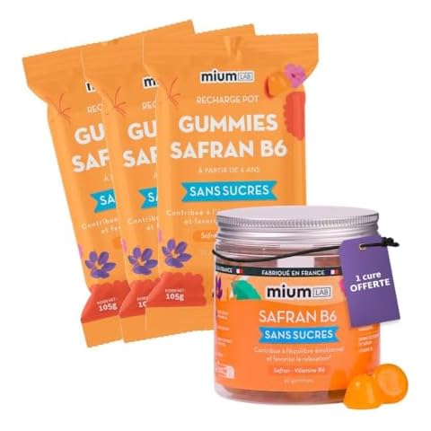 Gummies Safran et Vit B6 Mium Lab Cover