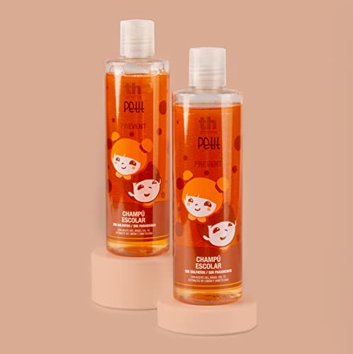 Thader Pharma Kopfläuse-präventives Kinder-Shampoo mit Teebaumöl, 300 ml