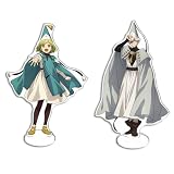 JCvCX Anime Character Acrylic Stand Figure 2-Piece Set Desktop Display Collectible