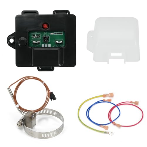 ZJTBLL 637360 Temp Monitor Control Kit Refrigerator Overheat Sensor Compatible for Norcold 2118 1200 1201 1210 1211 Series RV Refrigerator Cooling Unit Replace 634677 634678