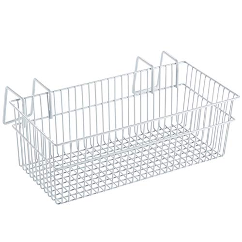 Panier de rangement suspendu en fer grand format rectangulaire multi-usage