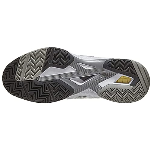YONEX Men's Power Cushion Sonicage 2 Wide Tennis Shoes, White (US Size 11.5)3