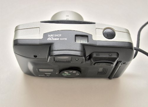 Canon Sure Shot 60 Zoom Date Saf 35Mm Film Camera W/Canon Zoom Lens 38-60Mm 1:4.5-6.7 Camera (Grey/Black Color) #TOP2