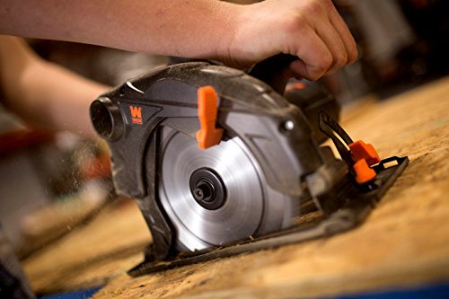 Wen 36725 12A 7-1/4-Inch Sidewinder Circular Saw With 2-1/2-Inch Cutting Depth,Black #TOP4