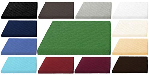 Brandsseller Waschmaschinenbezug & Trocknerbezug 60x60 cm - gepolsterter Schonbezug für Waschmaschine und Trockner – Schutzhülle mit Gummizug - Taupe/Grau