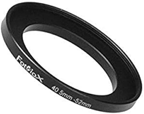 Miniatura 12 de Fotodiox arandela adaptadora de metal anodizado, negro (para filtros más grandes)