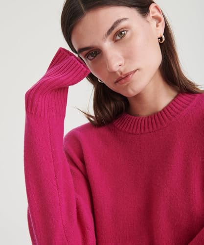 Image of NAADAM Womens Luxe Cashmere Oversized Crewneck Sweater