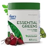 People's Chemist The Essential Greens Powder – Organic Moringa, Spirulina, Beetroot, and Probiotics