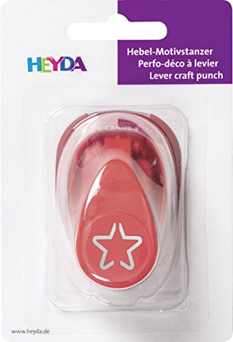HEYDA Pop Up Weihnachtsmotiv-Locher "Stern", klein VE = 1