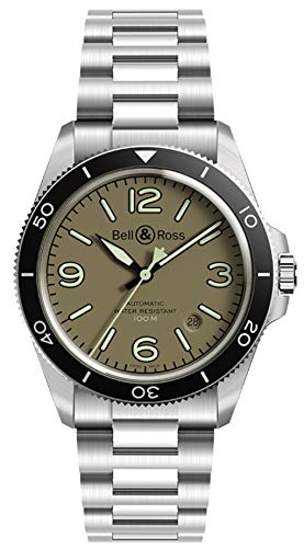 Bell & Ross BR V2-92 Military Green Watch BRV292-MKA-ST/SST