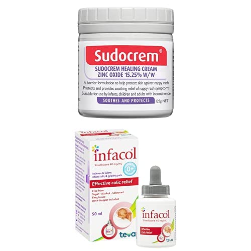 Sudocrem Healing Cream 125g + Infacol Wind Drops 50 ml