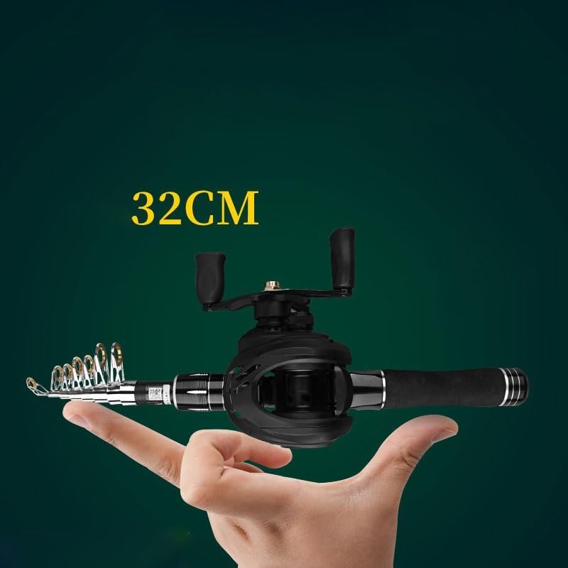 Luya Telescopic Straight Handle Fishing Rod Portable