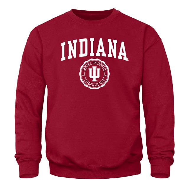 Image of Ivysport Crewneck Sweatshirt for College, Heritage Logo, Color, Adult Unisex