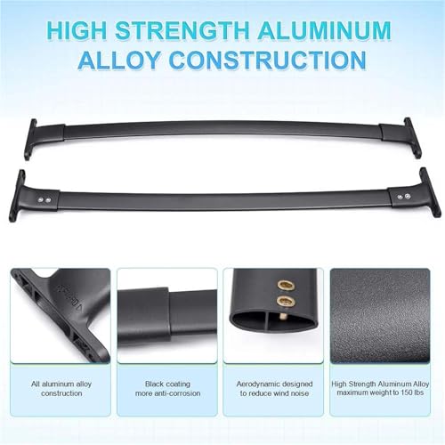 Barres de toit Ford Explorer aluminium pour résoudre le manque de coffre - 3