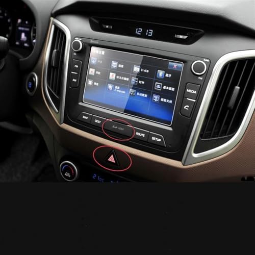 Verre trempé Hyundai Creta 2016-2019 film protection écran voyage voiture GPS