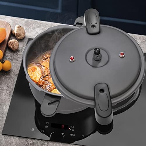 WantJoin Pressure Cooker, Pressure Canner with 8 Quart Hard Anodized