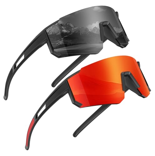 KALIYADI Kids Polarized Sunglasses Youth-Baseball-Sunglasses: Sport Running Boys Girls UV400 Protection Sun Glasses Age 3-12