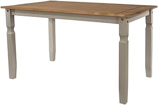Furniture Dash Rectangular Kitchen & Dining Tables - 4 to 6 Person, Wooden Breakfast Nook & Small Table