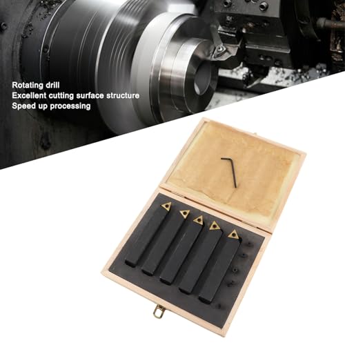 Kit de 5 herramientas para torno de carburo miniatura 3