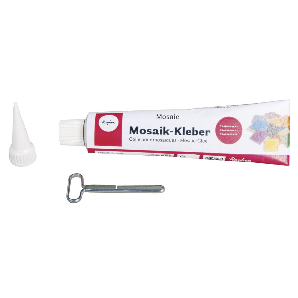 Colle de mosaïques 80 ml pour pierres de loisirs créatifs et décoration