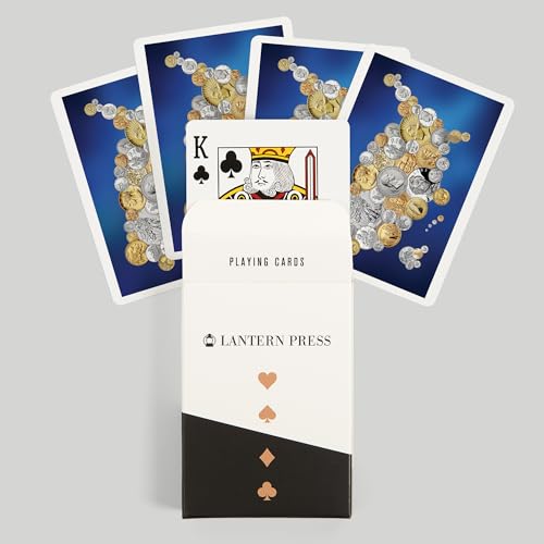 Juego de cartas Lantern Press Philadelphia Poker 52 piezas miniatura 6