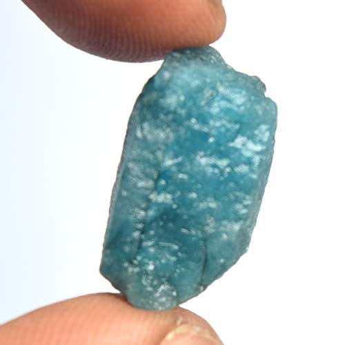 15.80 Ct Natural Raw Blue Aquamarine, Protective Untreated Blue Aquamarine, Healing Crystal Loose Gem DU-0113