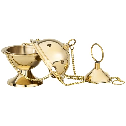 Thurible in polished brass product thumbnail 9