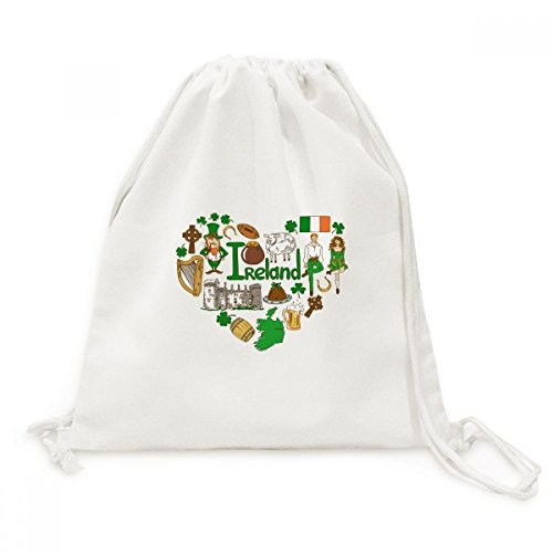 Sac de voyage en toile motif Irlande une idée cadeau originale