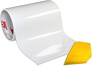 Oracal 751 Gloss White Premium Long-Term Craft Vinyl for Cutters and Plotters (12in x 6ft)