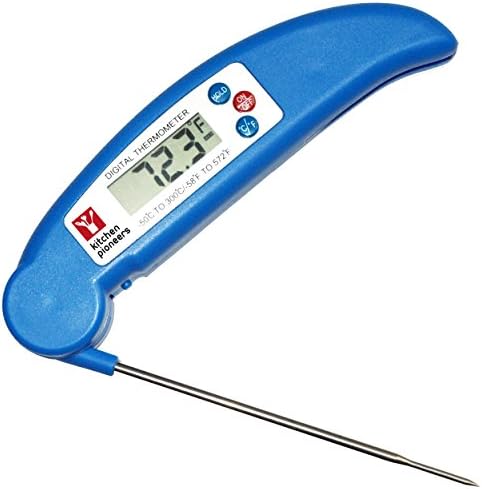 DigitalThermo | Accurate Quick Read Digital Meat Thermometer | Best for Cooking Turkey, Chicken, Meat & Fish in the Kitchen, Oven, BBQ & Grill | Candy & Baking | With Temperature Chart Fridge Magnet