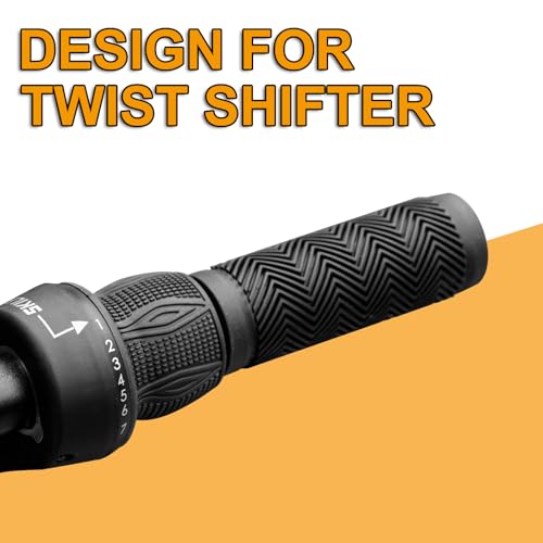 image for EMERK Bicycle 21 Speed Shifter Lever Revoshift Shift Lever Set, 3 x 7 