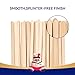 JOLLY CHEF 1000 Count Wood Coffee Stirrers, 7 inch Birch Coffee Stir Sticks, Wooden Sticks for Coffee, Tea and Beverage