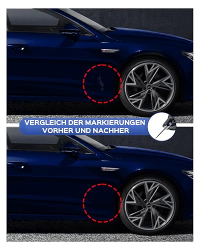 Miniatura 4 de Parts4ev Lx5h 2d Navarra - Pintura De Retoque Azul Metalizada Para Audi Tt S6 Tts Quattro S7 S8 A3 S3 Repara Arañazos Y Astillas