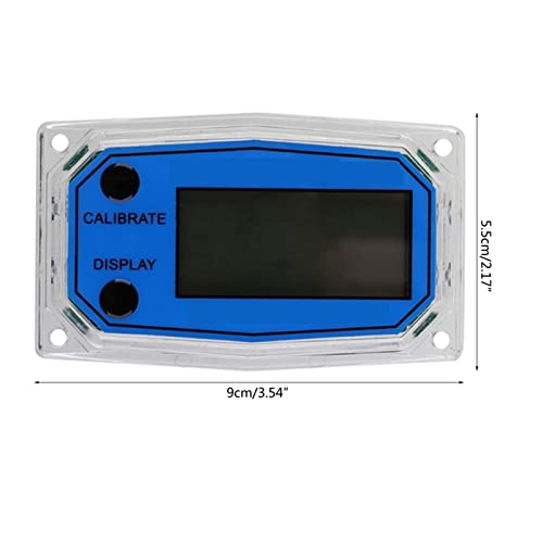 Medidor de flujo digital para combustible con pantalla LCD y rendimiento estable 4