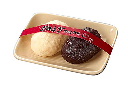 御供ろうそく 故人の好物ロウソク「おはぎキャンドル:きなこ・あんこ入り」【テレビ放映で紹介されました故人の好物ロウソク】