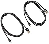 Anker - Cable de carga para iPhone, 2 unidades, 1,8 m, nailon, certificado MFi, para iPhone XR, iPhone 7, iPhone X, iPhone 8, iPhone 6S, iPhone 6, iPhone 7, iPhone XS, XS MAX/8 Plus, color gris