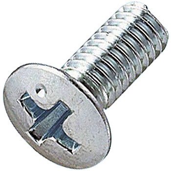 コノエ 6x35 MIC 丸皿小ねじ ユニクロ M003-0635 1点