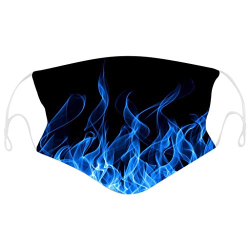 Preisvergleich Produktbild Loopardo Mundschutz Multifunktionstuch 3D Druck Bandana Maske Winddicht Waschbar Wiederverwendbar Stoffmaske Atmungsaktiv Baumwolle Mund-Nasenschutz Tiermotiv Halstuch Schals für Herren Damen