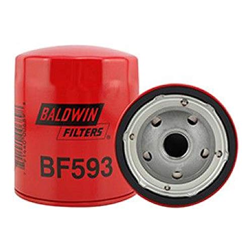 Baldwin Filters Fuel Filter, 4-13/32x3-23/32x4-13/32 In