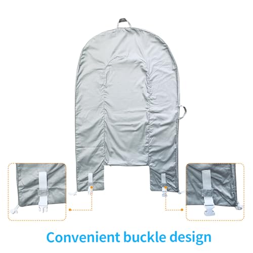 Image of Baby Lounger Replaceable Cover Baby Nest Backup Cover 100% Cotton Breathable Machine Washable (Gray Leaves)