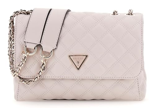 Sac à rabat GUESS Giully II Compound taupe aux finitions luxe