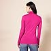 Amazon Essentials Women's Classic-Fit Lightweight Long-Sleeve Turtleneck Sweater (Available in Plus Size), Bright Pink, Medium